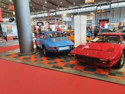 Sols des stands d’exposition