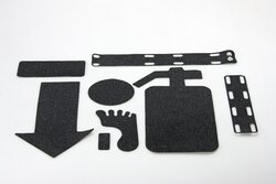 Matériau antidérapant autocollant sur mesure
