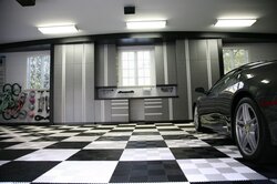 Dalles clic  pour garage à structure ouverte