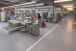 Sols pour halls industriels et entrepĂ´ts