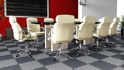 Dalles en vinyle tissé à clipser