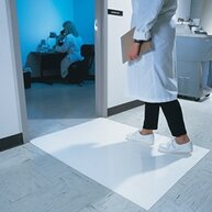 Tapis adhésifs blancs anti-poussière fine