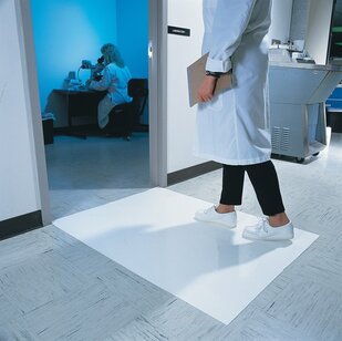 Tapis adhésifs pour poussières fines