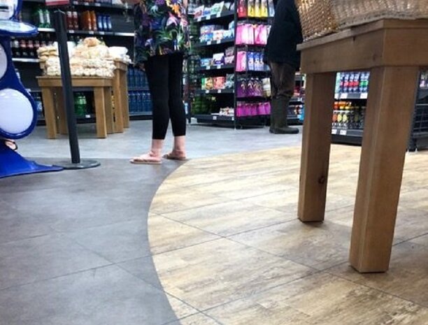 BoTiendra Designkliktegel betonlook Sandstone