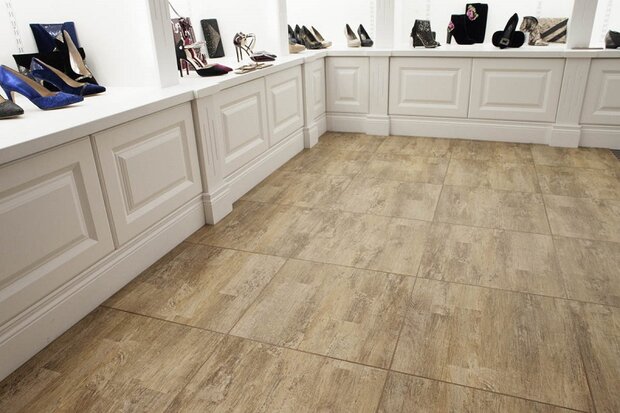 BoTiendra Designkliktegel betonlook Sandstone