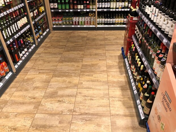 BoTiendra Designkliktegel betonlook Sandstone