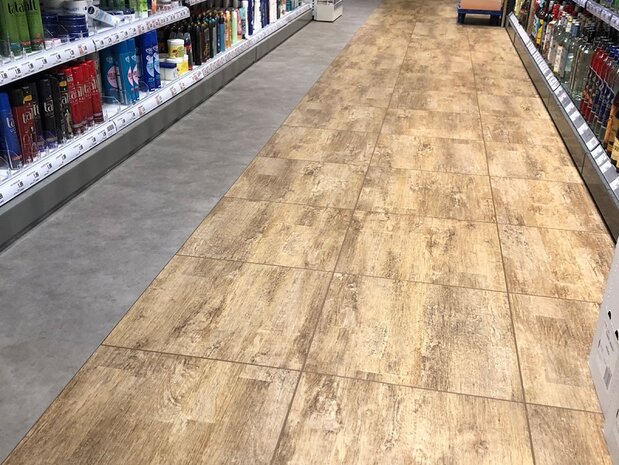 BoTiendra Designkliktegel betonlook Sandstone