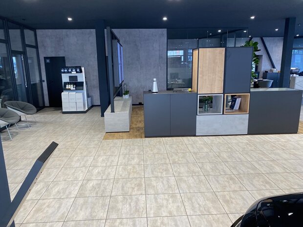 BoTiendra Designkliktegel betonlook Sandstone
