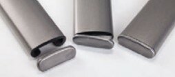 Embout pour profil&eacute; de garde-corps d&#039;escalier en PVC F408-018 blanc nacr&eacute;