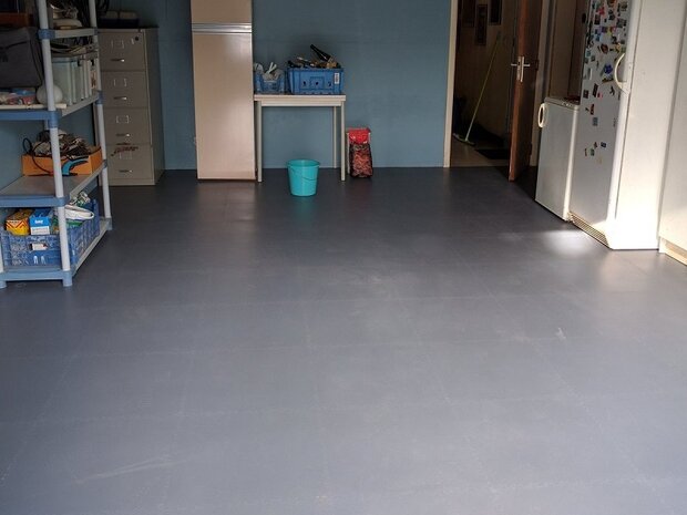 Dalles de clique 7 mm Recyclage PVC BoHit noir