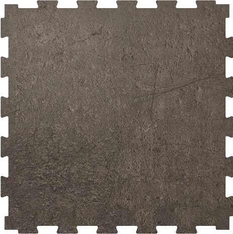 Dalle PVC &agrave; clipser 6.5 mm RockFit Click aspect b&eacute;ton charcoal
