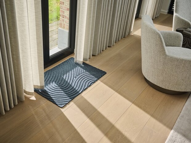 Paillasson WaterHog Fingerprint Grey 55x85 cm