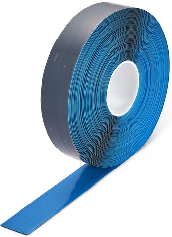 Vloermarkeringstape extra dun Thinstripe 50 mm blauw