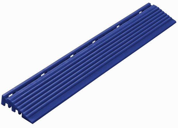 Chant de finition droit pour PP dalles clic 18 mm bleu outremer