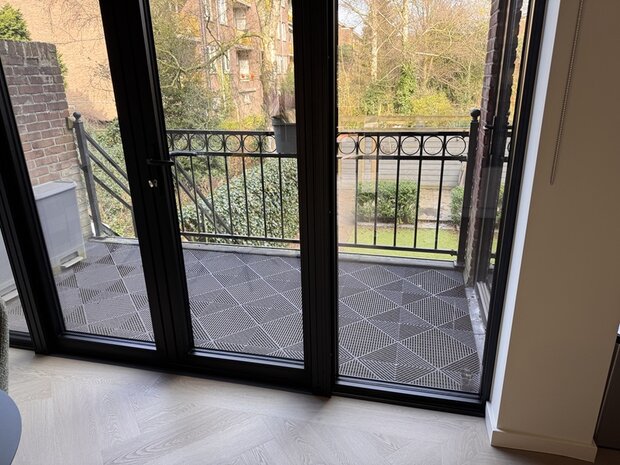 BoDeck Classic balkonvloeren 18 mm &ndash; open kliktegels | Terracotta