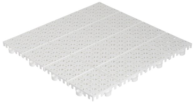 BoVersa  Balkonvloeren 12 mm&ndash; open kliktegels | wit