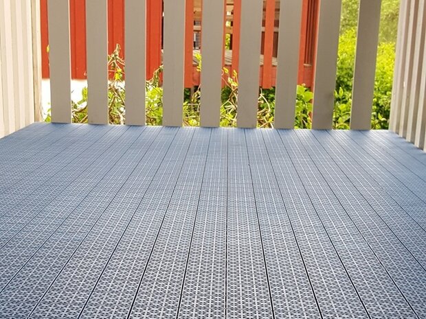 BoVersa  Balkonvloeren 12 mm&ndash; open kliktegels | blauw