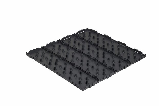 BoFudra balkonvloer 12 mm-houtlook- grijs