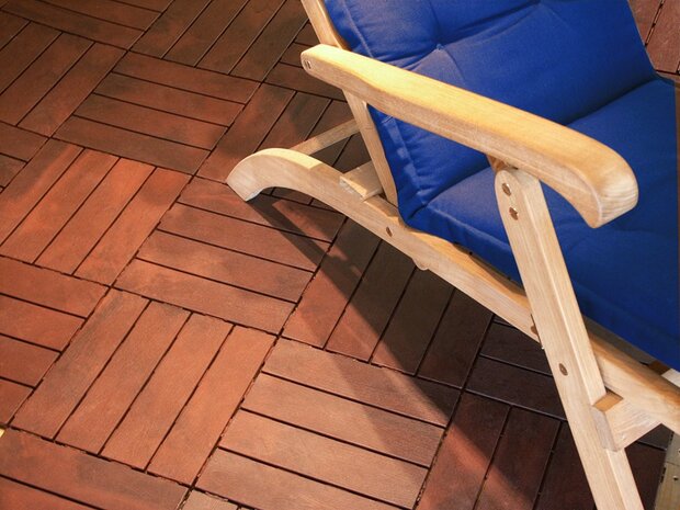 BoFudra balkonvloer 12 mm-houtlook- donker eiken