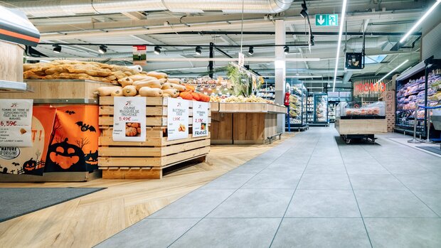 Dalle clipsable design BoTiendra XL Acero