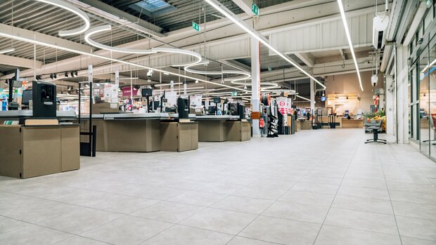 Dalle clipsable design BoTiendra XL Acero