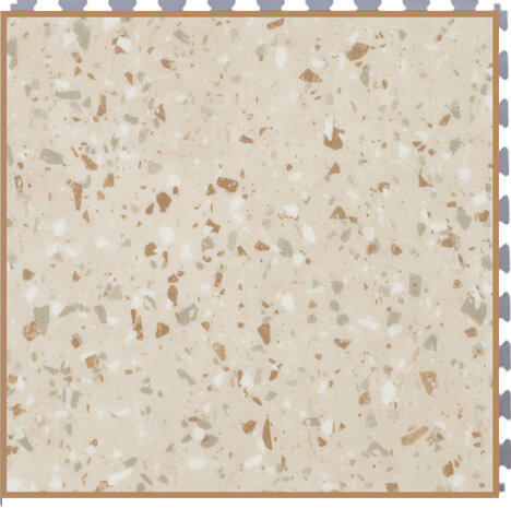 Dalle clipsable design BoTiendra XL Marmetta beige