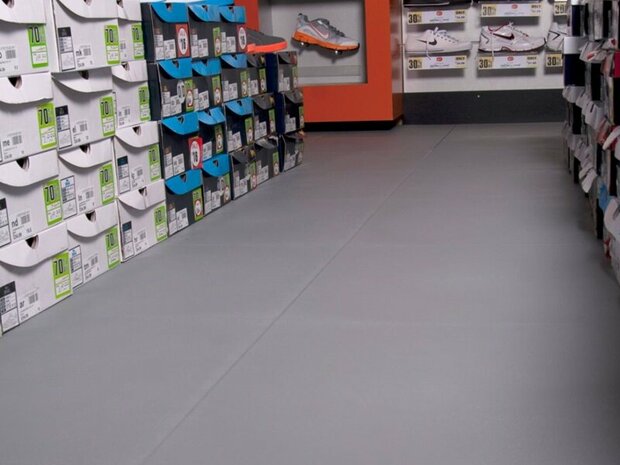 Taralock PVC kliktegel Garagevloer 7 mm-beige-verdekte verbinding 