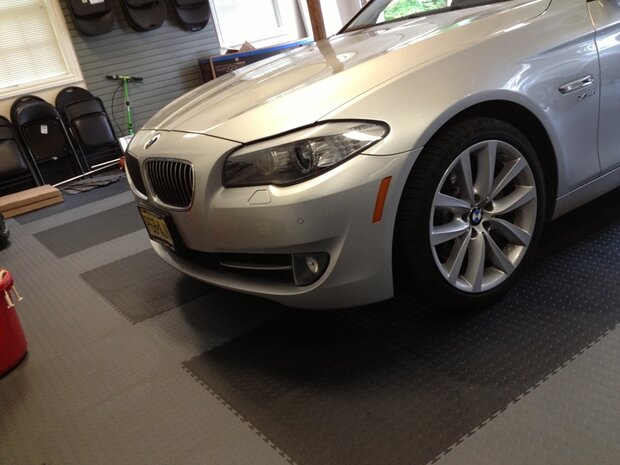 BoSepta-PVC-Kliktegel-Garagevloer-7-mm-groen-licht-gestructureerd