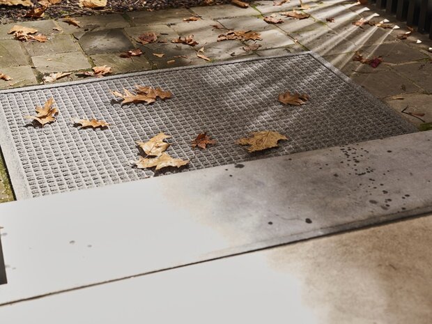 Deurmat WaterHog Square Grey 180x250 cm