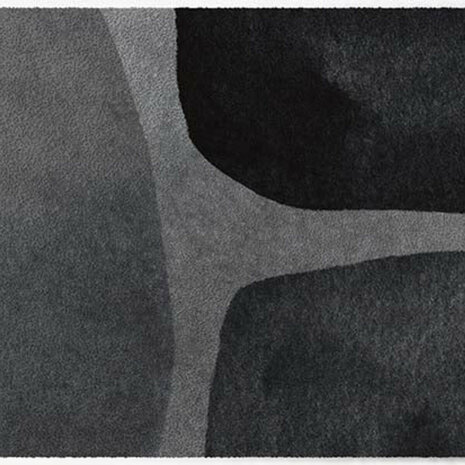 ColorStar Artist binnendeurmat-zwart-60x85 cm