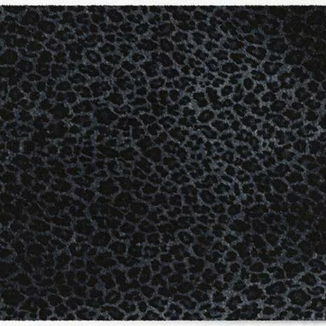 ColorStar- Leopard- binnendeurmat-marineblauw-60x85 cm