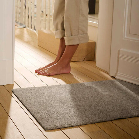 ColorStar- Mountain- binnendeurmat-greige-85x150 cm