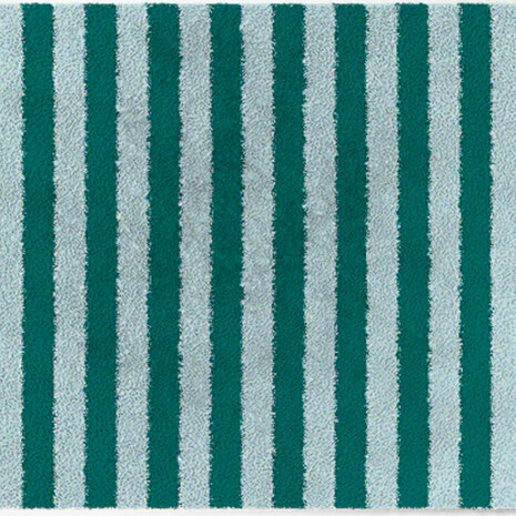 ColorStar- Stripes- binnendeurmat-lichtblauw-groen-85x115 cm