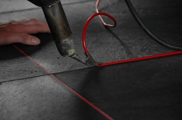 Leister Triac ST hot air welding set