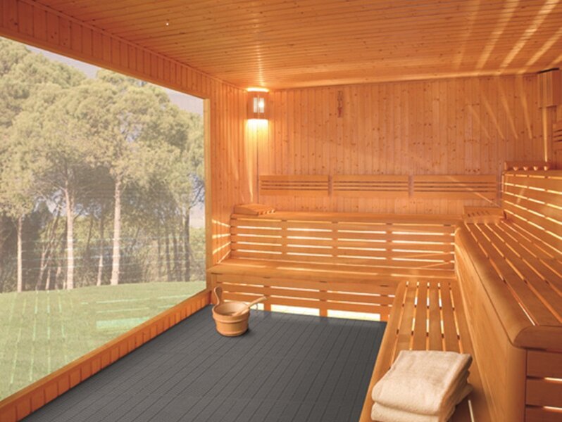 Vloer sauna