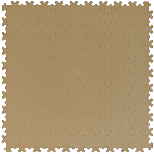 PVC Kliktegel BoSepta met noppen beige