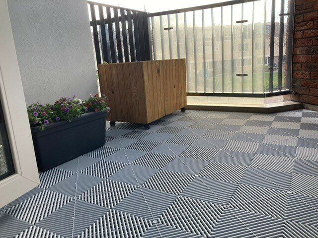 Bodenbelag Balkon