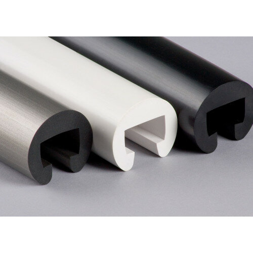 PVC Trapleuningprofiel rond