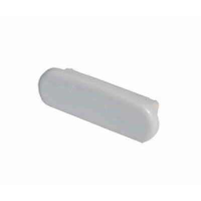 Eindkap PVC Trapleuningprofiel F408-003 telegrijs