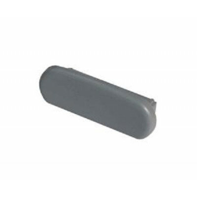 Eindkap PVC Trapleuningprofiel F408-004 verkeersgrijs