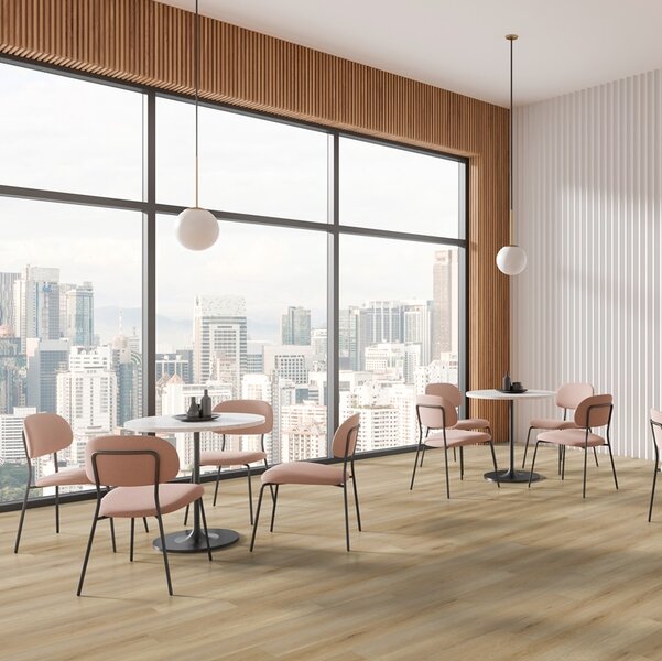 PVC klikvloer Mercury 0.55 Delicate Oak Naturel