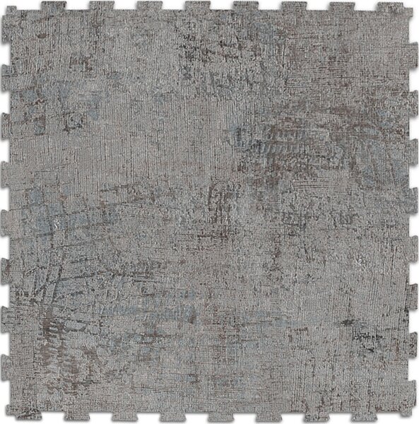 PVC kliktegel Gerflor Creation 70 Connect Rough Textile grey