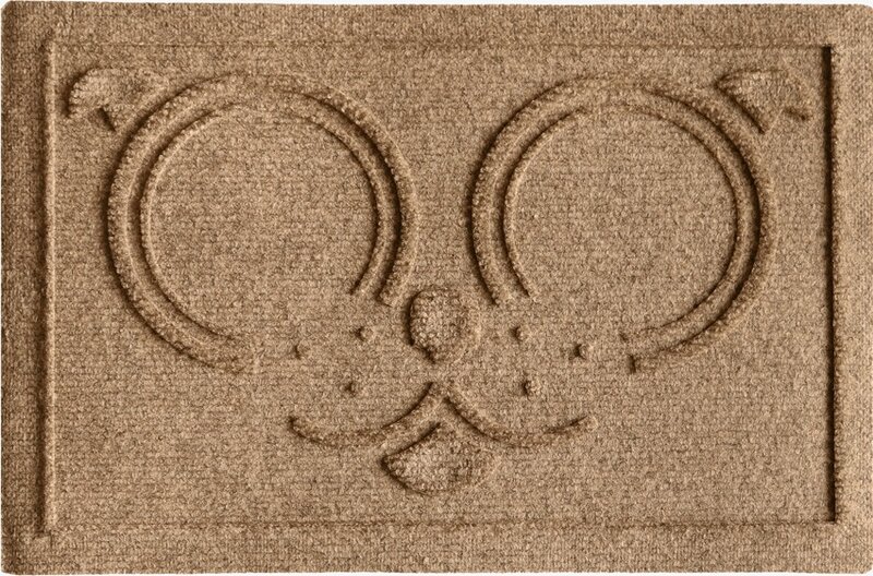 Waterhog Honden Voerbakmat / Drinkbakmat Puppy Face 46&times;90 cm