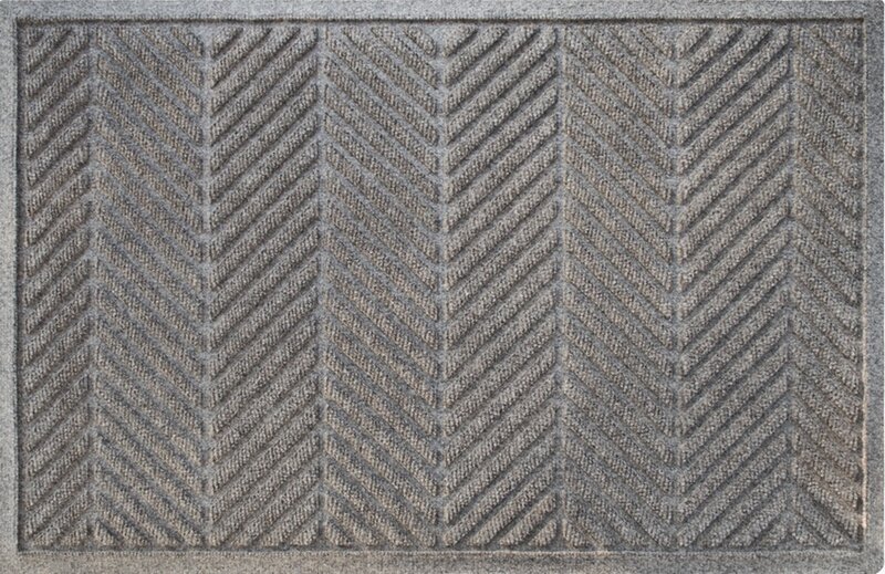 Deurmat WaterHog Herringbone Grey 60x90 cm