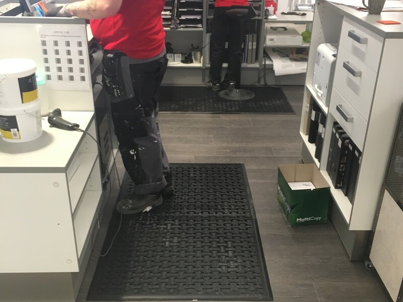 Ergonomische antivermoeidheismatten