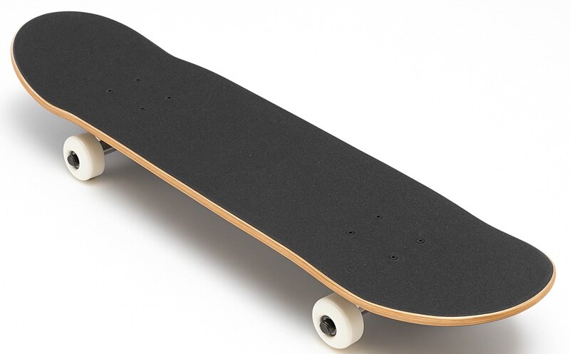 Skateboardtape zwart 100 mm