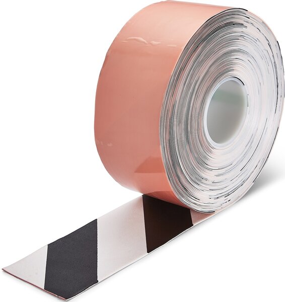 PermaStripe Hazard Bande de marquage au sol 100 mm blanc-noir