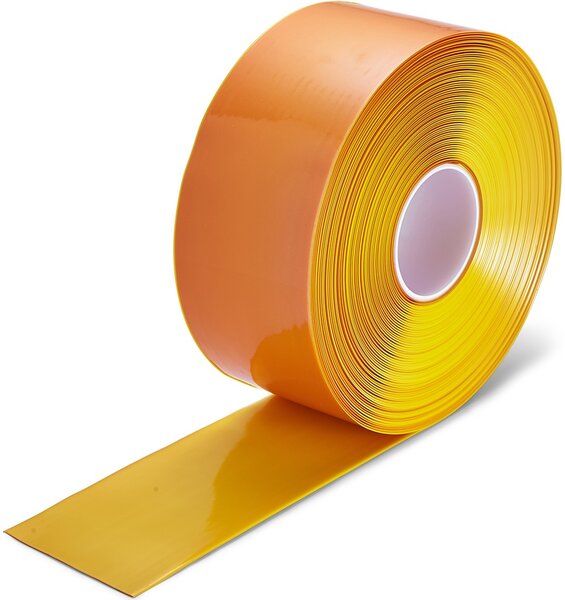 PermaStripe Smooth Vloermarkeringstape 100 mm geel
