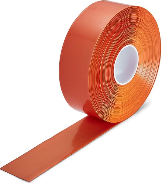 PermaStripe Smooth Vloermarkeringstape 75 mm oranje