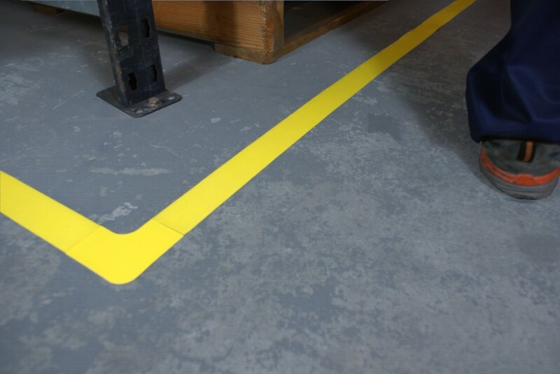 PermaStripe Smooth Vloermarkeringstape 50 mm zwart